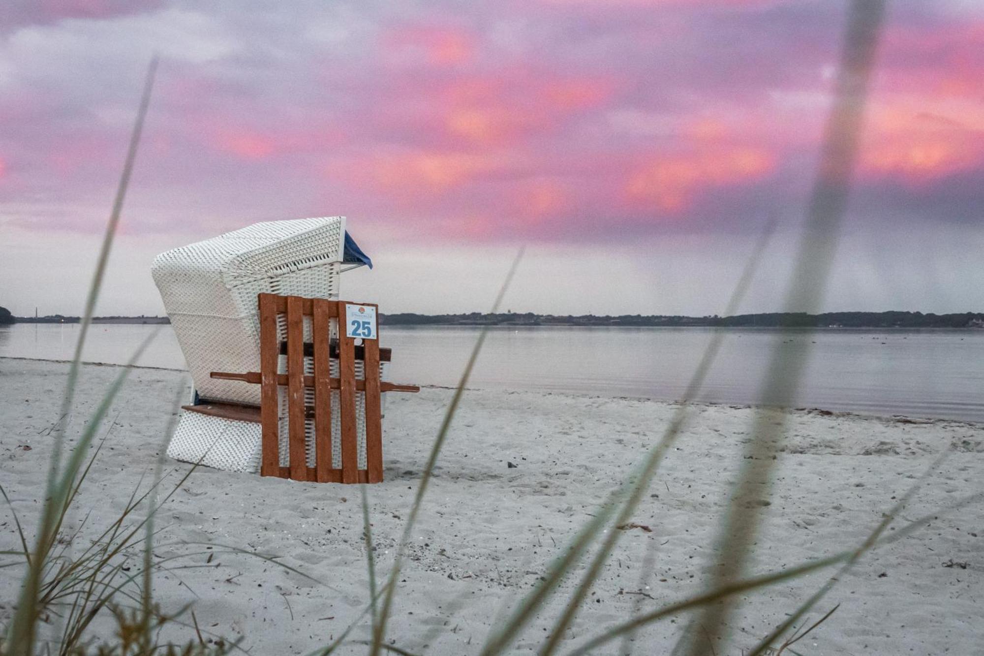 Ostsee-Strandhaus-Holnis Glucksburg Bagian luar foto