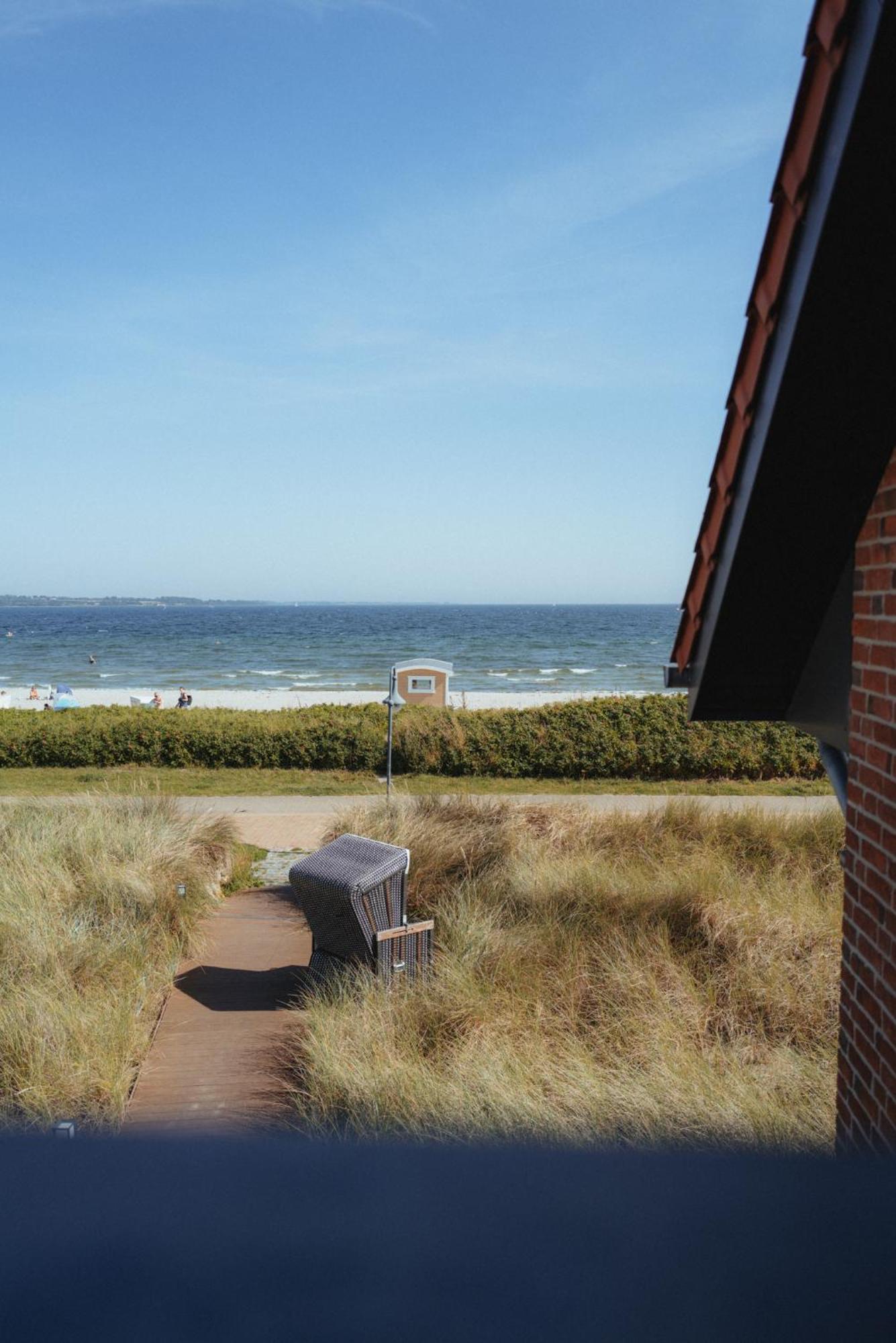 Ostsee-Strandhaus-Holnis Glucksburg Bagian luar foto