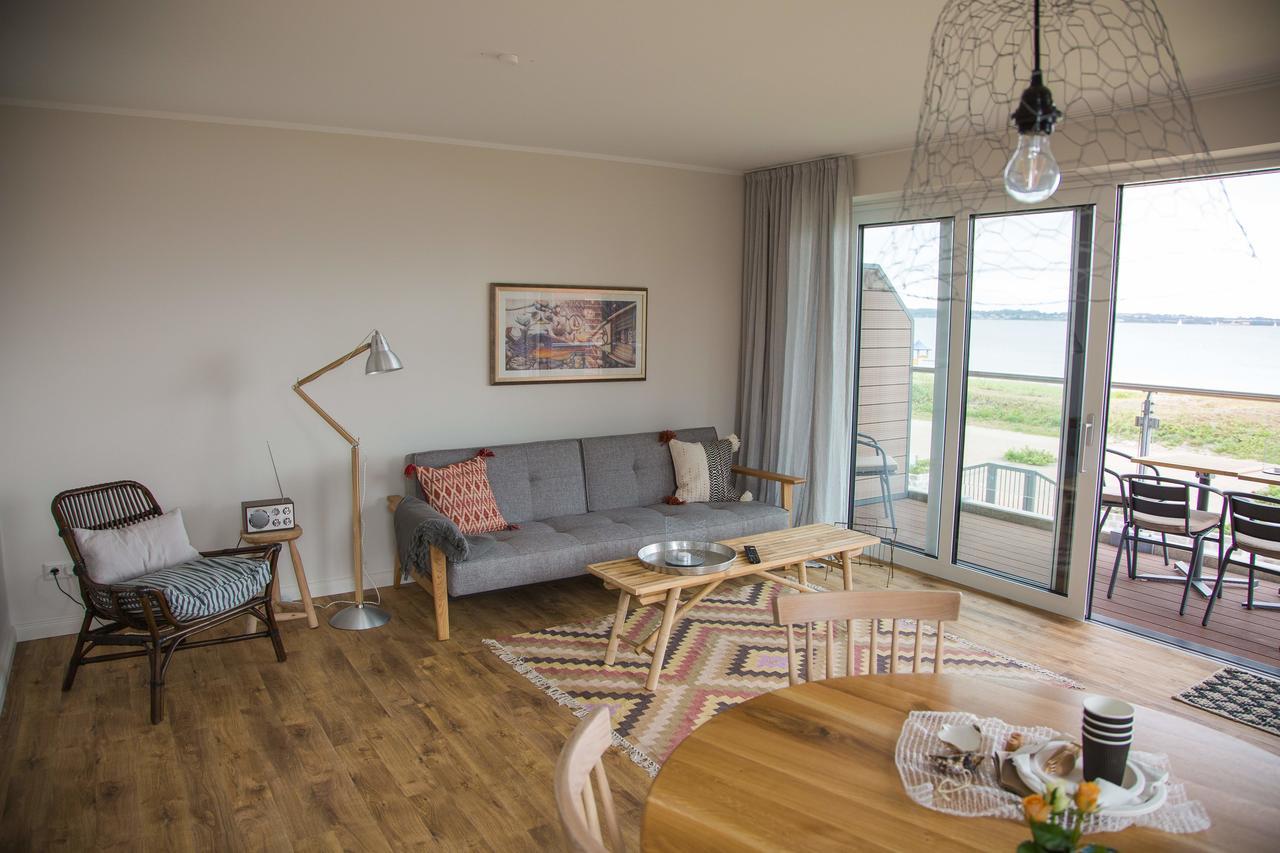 Ostsee-Strandhaus-Holnis Glucksburg Bagian luar foto